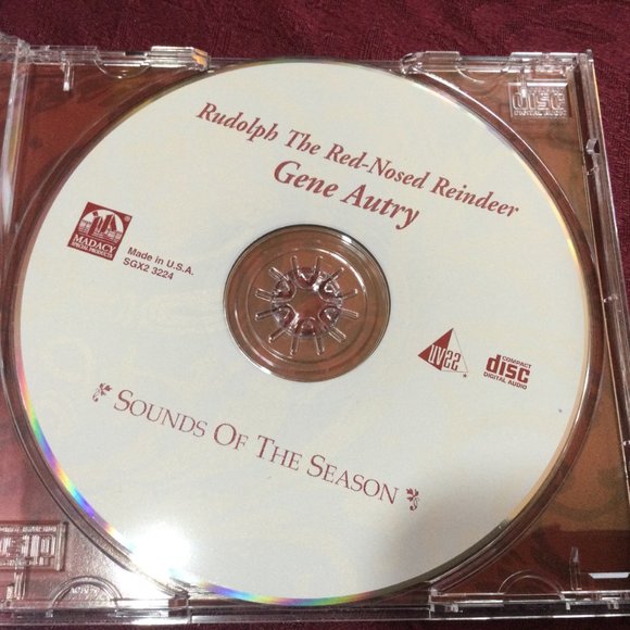Gene Autry Rudolph the Red-Nosed Reindeer CD Christmas Music - Picture 2 of 5